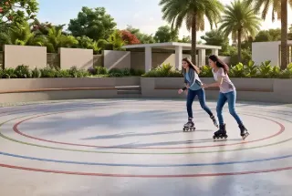 Skating Rink at Birla Vanya